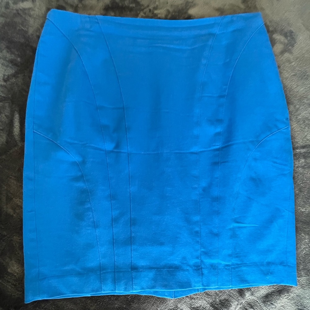 Banana Republic Pencil Skirt, size 10, blue